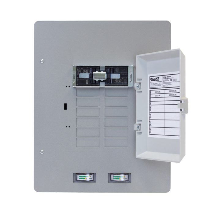 Reliance TRK1006C Indoor Manual Transfer Panel w/ Meters 30A - 60A Utility - Image 1