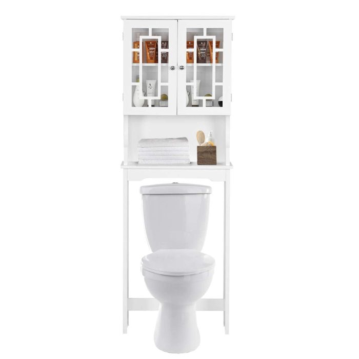 Giantex Over-The-Toilet Bathroom Storage Space - Image 1