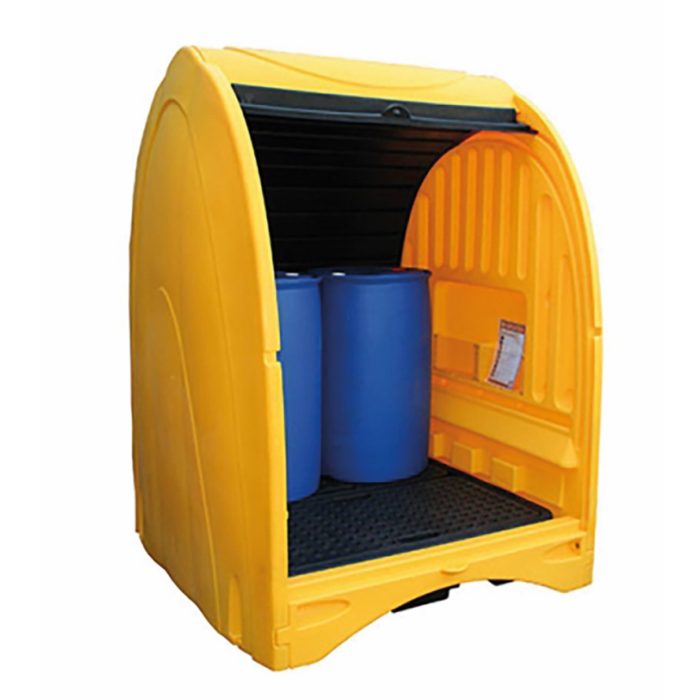 4 Drum Hardcover Spill Pallet - Image 1