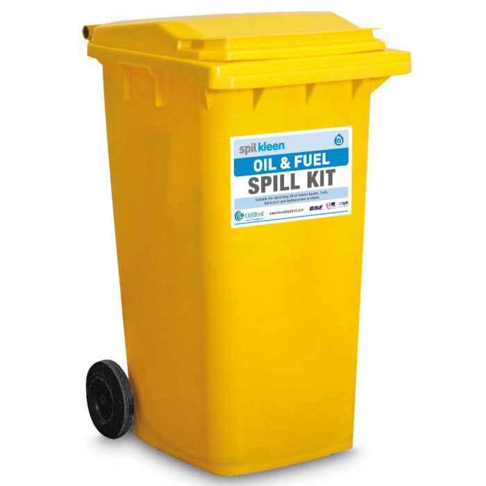 Oil & Fuel Spill Bin Kit - 240 Ltr - Image 1