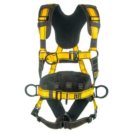 BIGBEN® BIGGUY Deluxe Comfort Plus Padded 2 Point Safety Harness - Quick Release c/w Work Positioning Belt