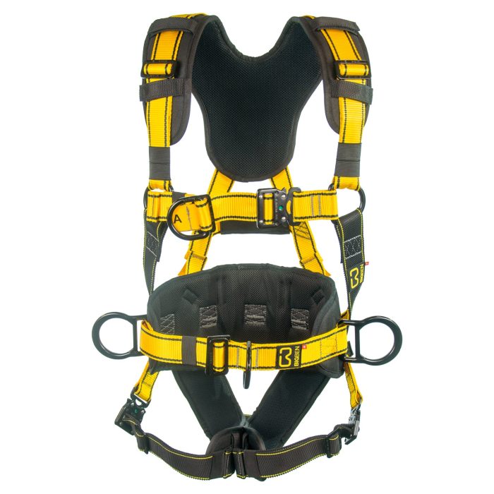 BIGBEN® BIGGUY Deluxe Comfort Plus Padded 2 Point Safety Harness - Quick Release c/w Work Positioning Belt - Image 1