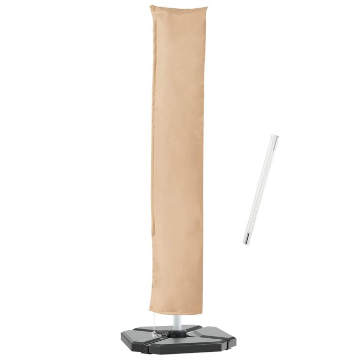 Patio Umbrella Cover for 10FT to 11FT Cantilever Umbrella - Square - Image 1