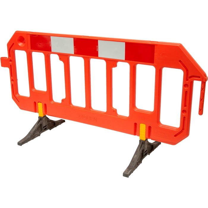 40x BIGBEN® Chapter 8 Safety Barrier Orange with Red/White Reflective - 2m - Image 1