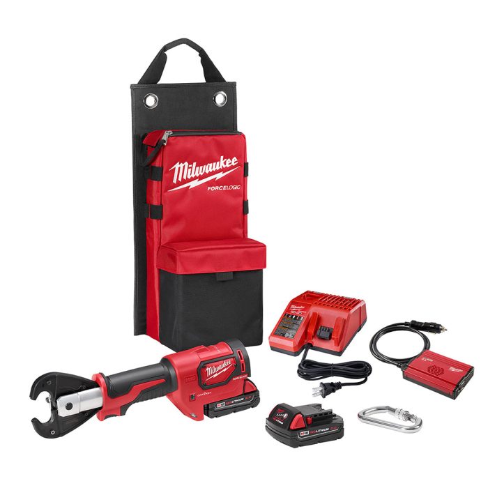Milwaukee 2678-82 M18 18V 6 Ton Cordless Snub-Nosed Crimper - Reconditioned - Image 1