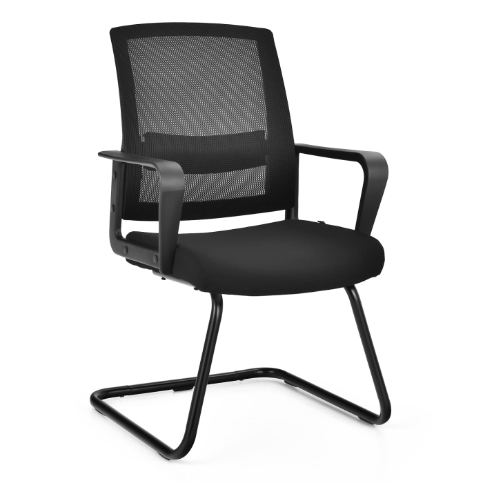 Conference Chair w/Adjustable Lumbar Support | Office Guest Chair - 1 - Image 1