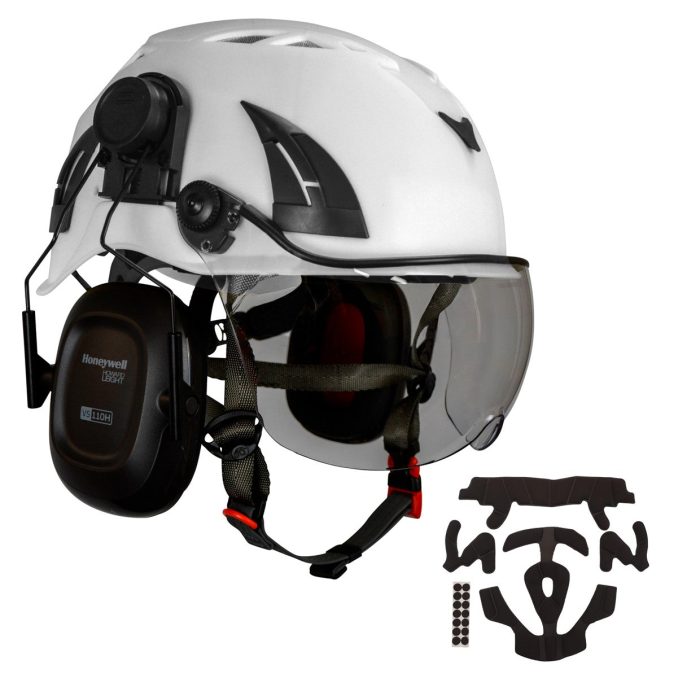 Helmet Kit 3 - Clear Visor, Ear Defenders, Comfort Pads & BIGBEN Ultralite Helmet - Image 1