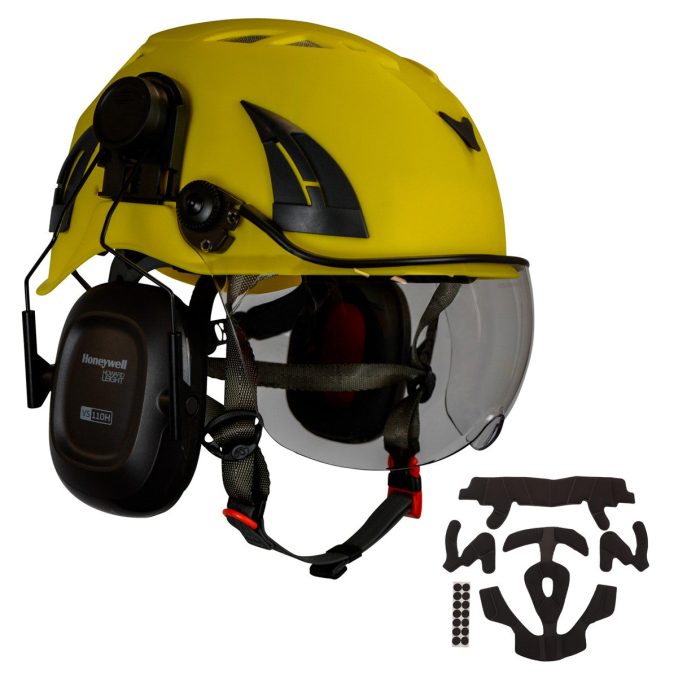 Helmet Kit 3 - Clear Visor, Ear Defenders, Comfort Pads & BIGBEN Ultralite Helmet - Image 1