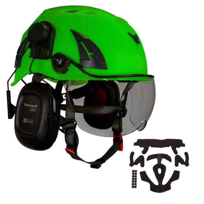 Helmet Kit 3 - Clear Visor, Ear Defenders, Comfort Pads & BIGBEN Ultralite Helmet - Image 1