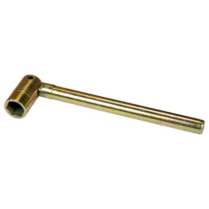 7/16" Socket Box with BZP Long 18mm Round Handle - Hex