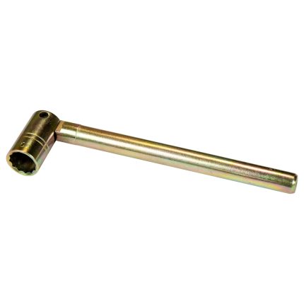 7/16" Socket Box with BZP Long 18mm Round Handle - Bi-Hex