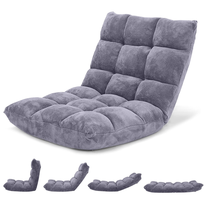 Giantex Floor Chairs for Adults - Floor Gaming Chair - Image 1