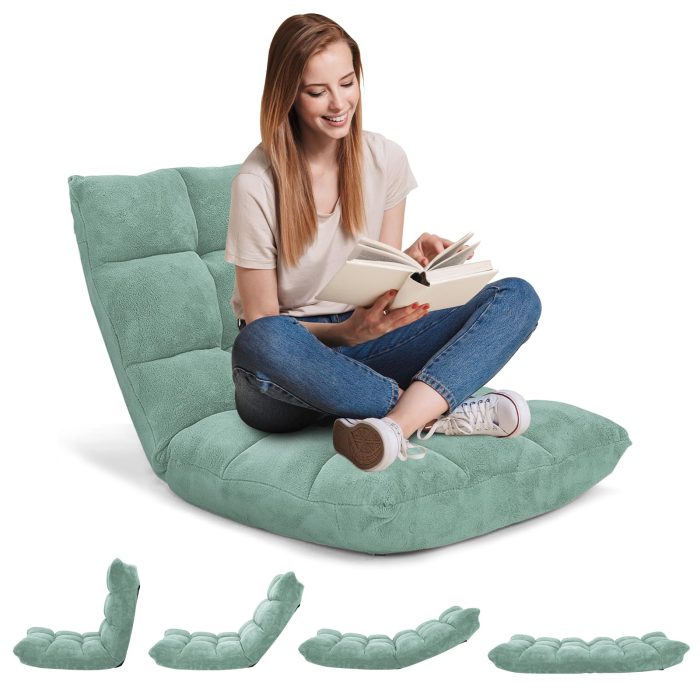 Giantex Floor Chairs for Adults - Floor Gaming Chair - Image 1