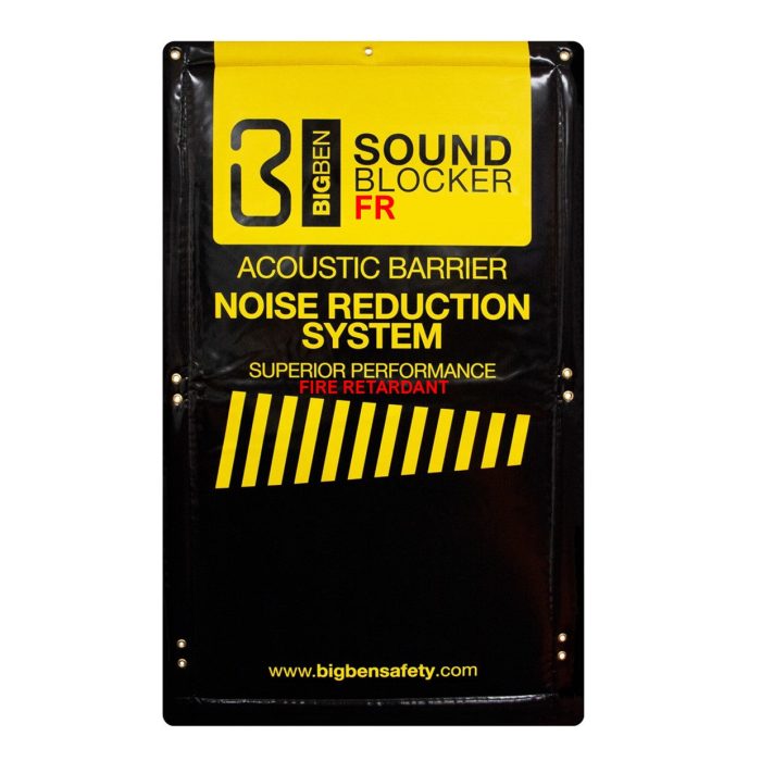 BIGBEN Sound Blocker® Acoustic Barrier - Fire Retardant (1.2m x 2m) - Image 1