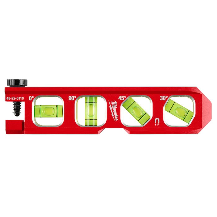 Milwaukee 48-22-5110 6.5" Impact Resistant Pipe Lock Billet Torpedo Level - Image 1