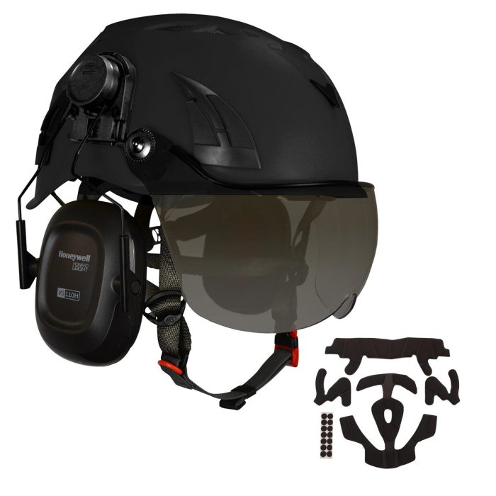 Helmet Kit 4 - Tinted Visor, Ear Defenders, Comfort Pads & BIGBEN Ultralite Helmet - Image 1