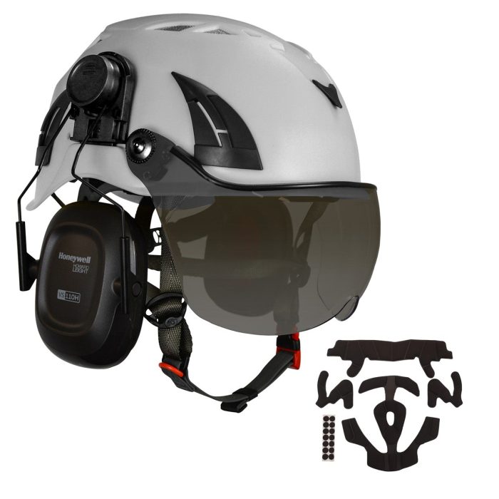 Helmet Kit 4 - Tinted Visor, Ear Defenders, Comfort Pads & BIGBEN Ultralite Helmet - Image 1
