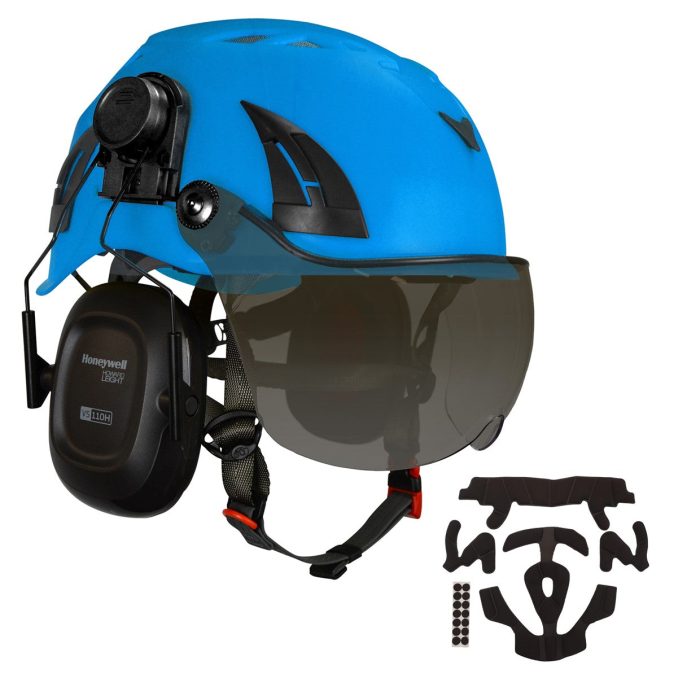 Helmet Kit 4 - Tinted Visor, Ear Defenders, Comfort Pads & BIGBEN Ultralite Helmet - Image 1