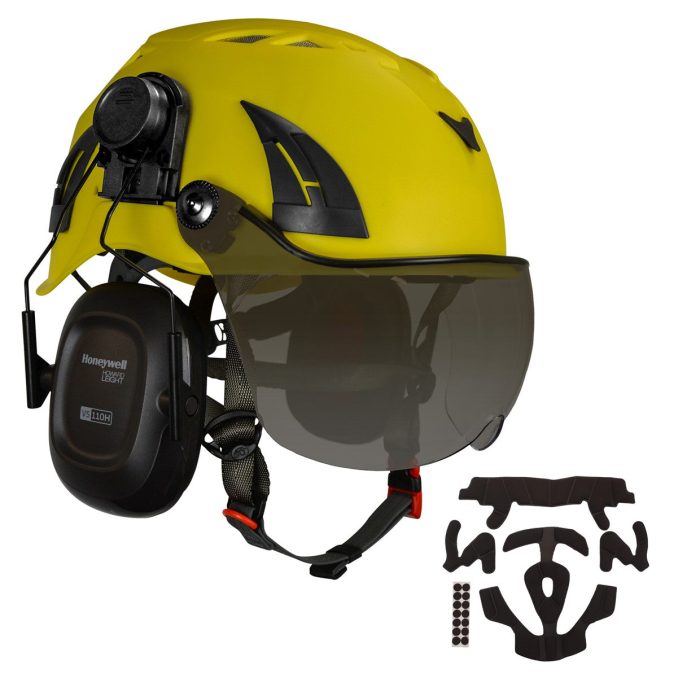 Helmet Kit 4 - Tinted Visor, Ear Defenders, Comfort Pads & BIGBEN Ultralite Helmet - Image 1