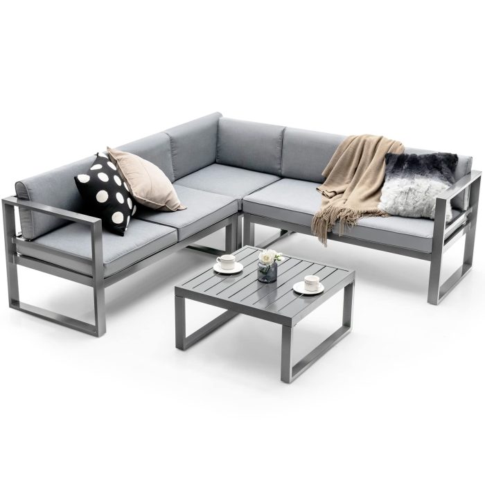 Giantex 4 Piece Patio Furniture Set - Image 1