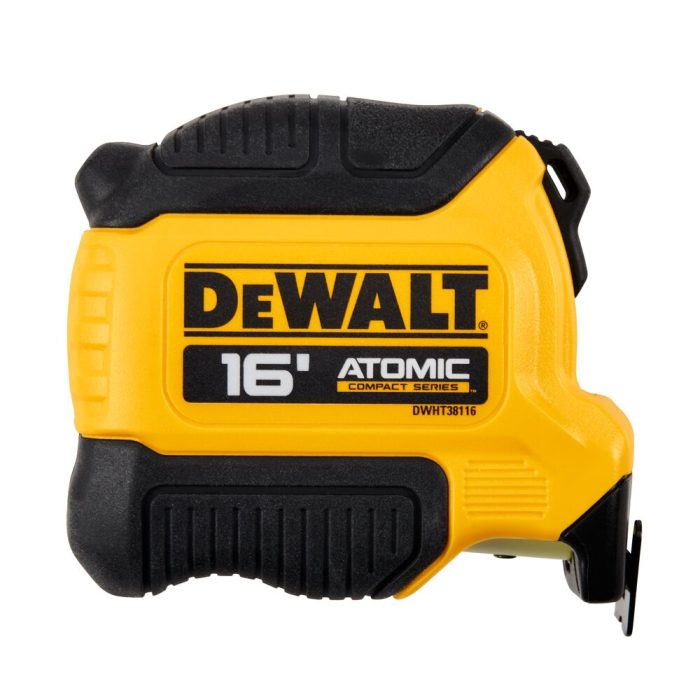 DeWALT DWHT38116S 16' x 1.125" ATOMIC COMPACT SERIES Tape Measure - Image 1