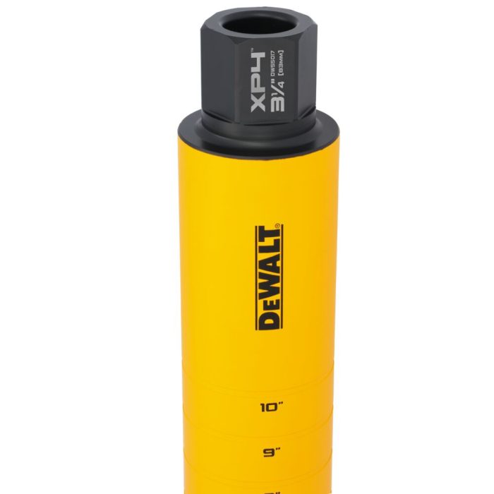 DeWALT DW55017 3-1/4" X 15" Cordless Diamond Core Bit w/ Recessed Grooves - Image 1