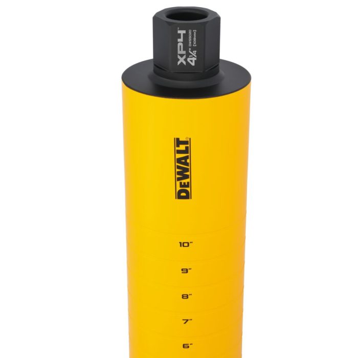 DeWALT DW55020 4-1/4" X 15" Cordless Diamond Core Bit w/ Recessed Grooves - Image 1