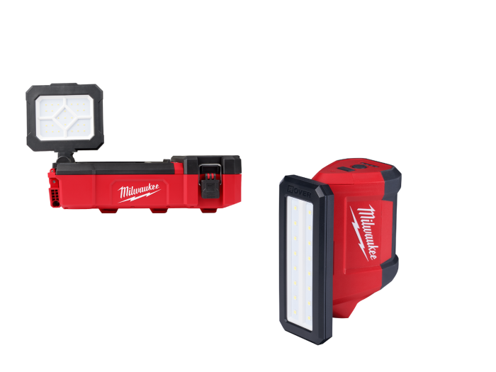Milwaukee 2356-20B2 M12 12V Cordless Packout Light w/ M12 Rover Light - Image 1