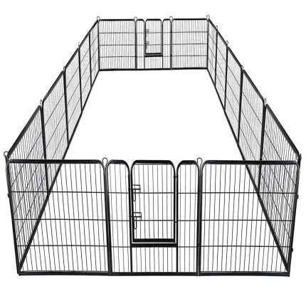 Giantex 48 inch Dog Playpen with Door (8 or 16 pannels) - 16 pannels