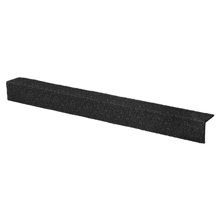 Anti-Slip GRP Stair Nosing - 30mm x 70mm x 1m Black - Image 1