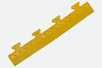 Tuff-Tile Diamond Heavy Duty Interlocking Floor Tile - 50cm x 6cm Yellow Male