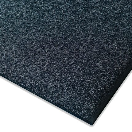 Kumfi Pebble Standard Anti-Fatigue Mat - 120cm x 18.3m Black