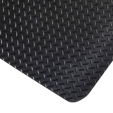 Kumfi Tough Heavy-Duty Anti-Fatigue Mat - 120cm x 23m Black