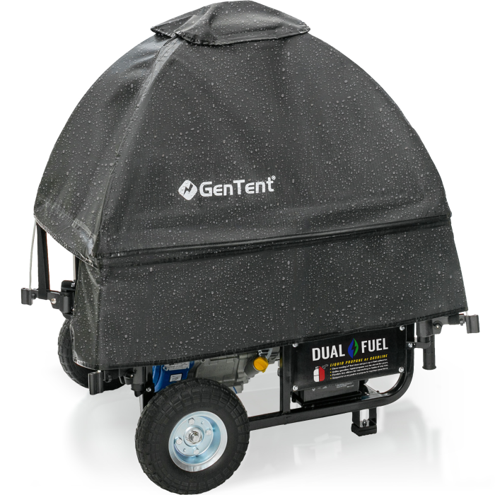 GenTent GTOPFUASBK Standard Black Cover Universal Kit for Open Frame Generator - Image 1