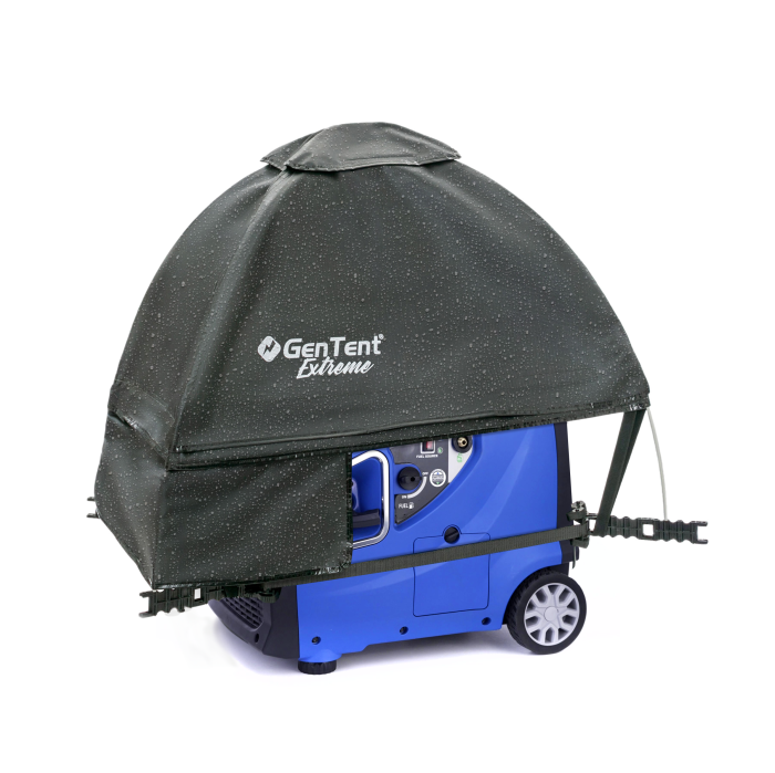 GenTent GTOICSMEBK Extreme Black Generator Cover Inverter Kit for Fully Encased - Image 1