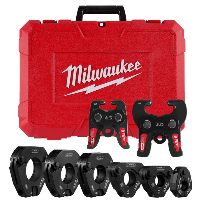 Milwaukee 49-16-2697X 1/2"-2" IPS-P Pivoting Press Ring Kit for M18 FORCE LOGIC - Image 1
