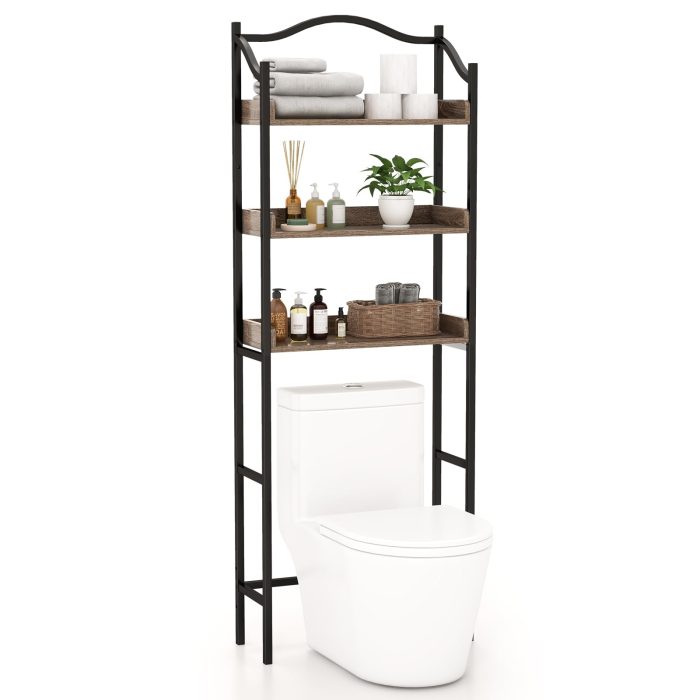 Giantex 3-Tier Over-The-Toilet Rack - Image 1