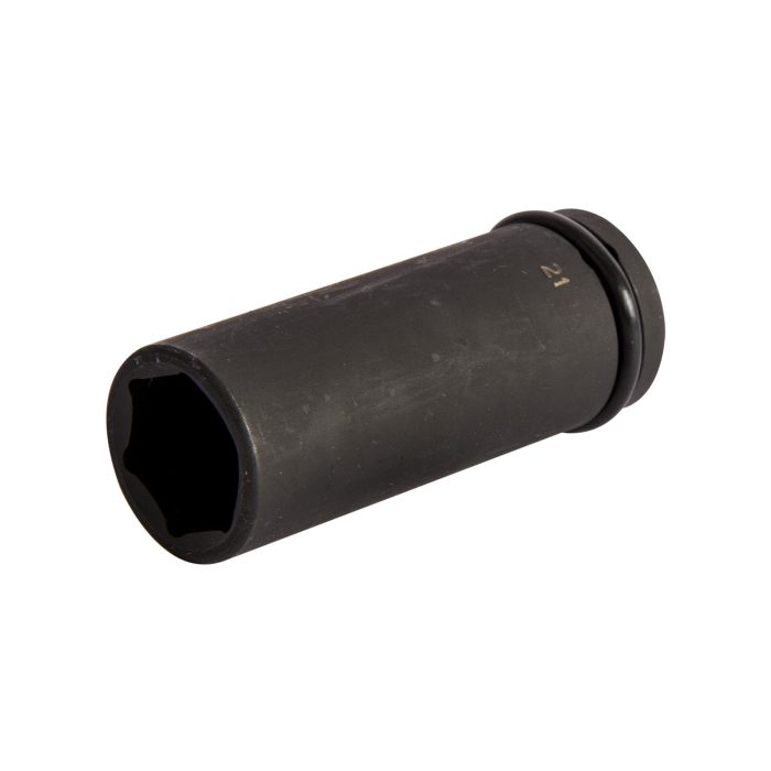 21mm Deep Impact Socket with Retaining Pin - 80mm Long - Image 1