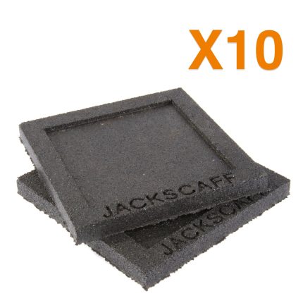 10x BIGBEN® Jackscaff Rubber Tredda Plate - 5