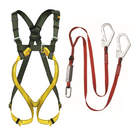 BIGBEN® Safety Harness Kit - BIG BEN Webbing Harness (M/XL) - Twin Webbing 2m Lanyard 20