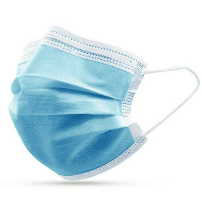 Disposable 3 Ply Face Mask - 50 Pack - Image 1