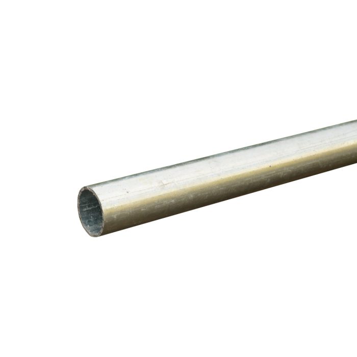 3m Handrail Tube 48.3mm - Galvanised Steel - Image 1