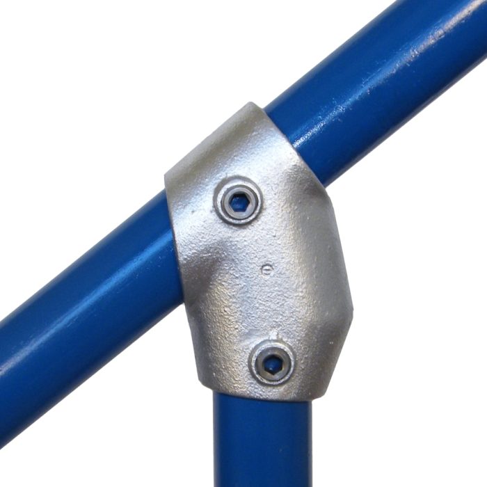 Interclamp Adjustable Short Tee 30˚ - 60˚ (48.3mm) - Image 1