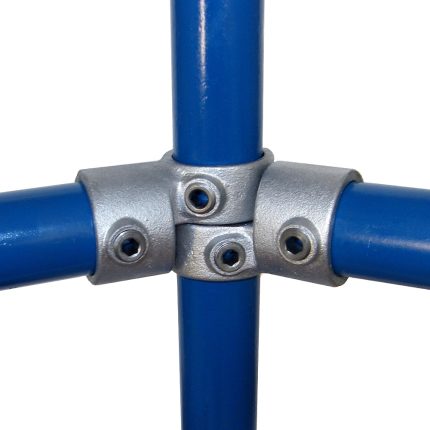 Interclamp Short Swivel Tee (48.3mm) - 1