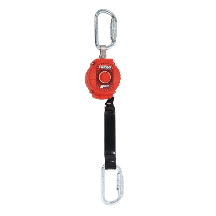 Miller Turbolite Fall Arrest Block with 2x Twistlock Carabina - 2m - Image 1