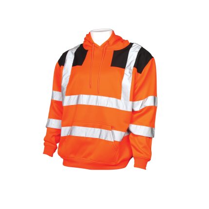 ScaffHood Hi Vis Hoodie - Hi-Vis Orange XL 10