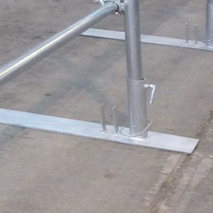 SG4 Flat Roof Guardrail System - SG4 Guardrail Base Shoes 10 - Image 1