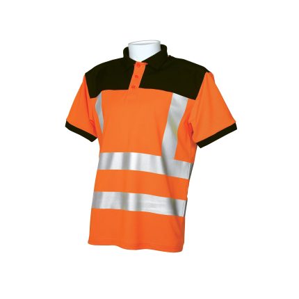 Scaffshirt Hi Vis Polo Shirt - Hi-Vis Orange XL 1