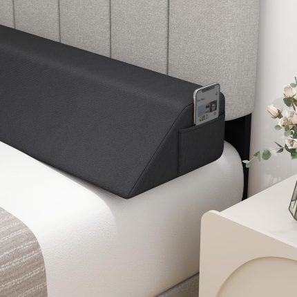 Giantex Bed Wedge Pillow for Headboard Gap Filler - Twin