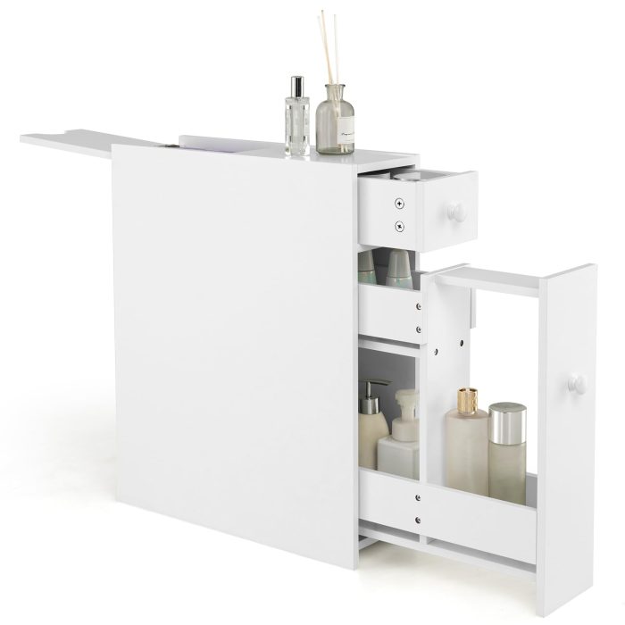 Giantex Small Bathroom Storage Cabinet - Image 1